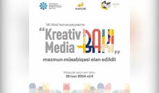 MEDİA və “AzerGold” QSC-nin birgə təşkilatçılığı ilə növbəti dəfə “Kreativ Media - Bakı” adlı məzmun müsabiqəsi elan edilir