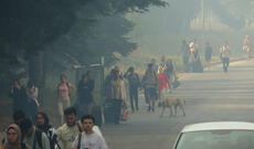 Universitet şəhərciyində baş verən yanğına görə yataqxanalar boşaldıldı