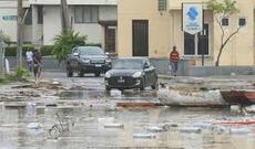 Güclü qasırğa  evlərin təxminən 90%-ni dağıdıb