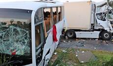 Antalyada baş verən qəzada çoxlu sayda turist yaralanıb