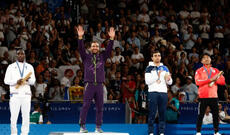 Paris-2024: Hidayət Heydərov Fransa idmançısına qalib gələrək olimpiya çempionu olub-Video