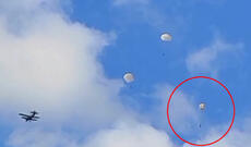 Rus qadının paraşütü 800 metr yüksəklikdə açılmayıb