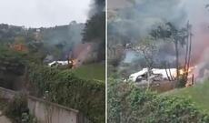 Braziliyada qəzaya uğrayan təyyarənin göyərtəsində 61 nəfər olub