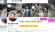 İlon Mask Monqolustan hökumətinin əhalinin sayını artırmaq siyasətini yüksək qiymətləndirib