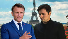 Makron Durova ofisini Parisə köçürməyi təklif edibmiş