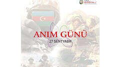 Prezident İlham Əliyev 27 Sentyabr - Anım Günü ilə əlaqədar paylaşım edib