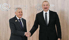 Prezident İlham Əliyev İraq Prezidenti ilə görüşüb