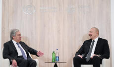 Prezident İlham Əliyev BMT-nin Baş katibi ilə görüşüb