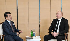 Prezident İlham Əliyev ICESCO-nun Baş direktoru ilə görüşüb