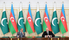 Azərbaycan Prezidenti İlham Əliyev və Pakistanın Baş naziri Məhəmməd Şahbaz Şərif mətbuata bəyanatlarla çıxış ediblər