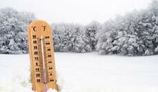 Bakıda 7 dərəcə şaxta olub