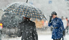 Bu gün axşamdan Bakıda sulu qar və qar yağacaq