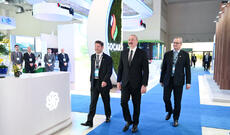 Prezident İlham Əliyev 30-cu “Caspian Oil and Gas”, 13-cü “Caspian Power” sərgilərinin və 30-cu “Baku Energy Forum”un rəsmi açılış mərasimində çıxış edib