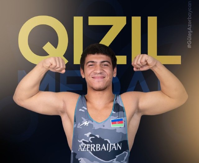 Azərbaycan güləşçisi Avropa çempionu oldu