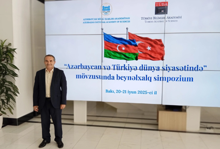 Faiq Ələkbərli “Türk Birliyi ideyasından Türk Dövlətləri Təşkilatlarına doğru” mövzusunda məruzə edib