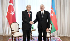 Azərbaycan Prezidenti İlham Əliyev Xankəndidə Türkiyə Prezidenti Rəcəb Tayyib Ərdoğanla görüşüb