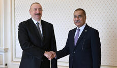 Prezident İlham Əliyev Pakistan Milli Assambleyasının sədrinin başçılıq etdiyi nümayəndə heyətini qəbul edib