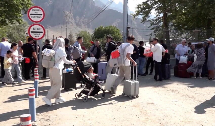 Ermənistan İran sərhədindən vətəndaş axını qeydə alıb