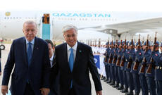 Ərdoğan Tokayevi Ankara hava limanında şəxsən qarşılayıb