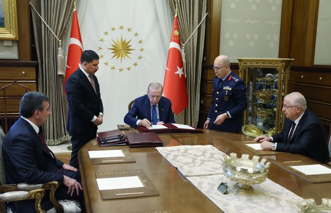 Türkiyə Silahlı Qüvvələrinin yeni Baş Qərargah rəisi təyin edilib