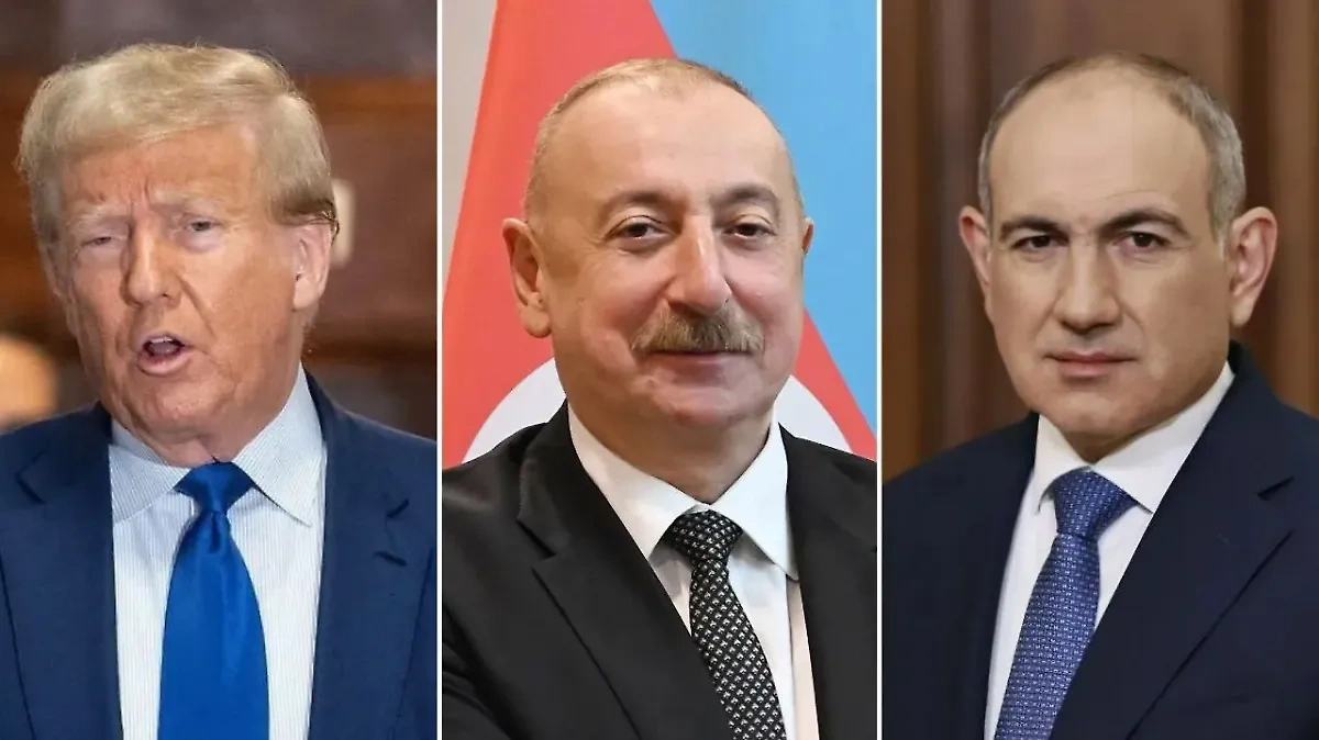 Tramp bildirib ki, Paşinyan və Əliyev Vaşinqtonda sülh sazişi imzalayacaqlar