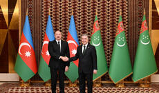 Azərbaycan Prezidenti İlham Əliyevin Türkmənistan Xalq Məsləhətinin sədri ilə təkbətək görüşü olub