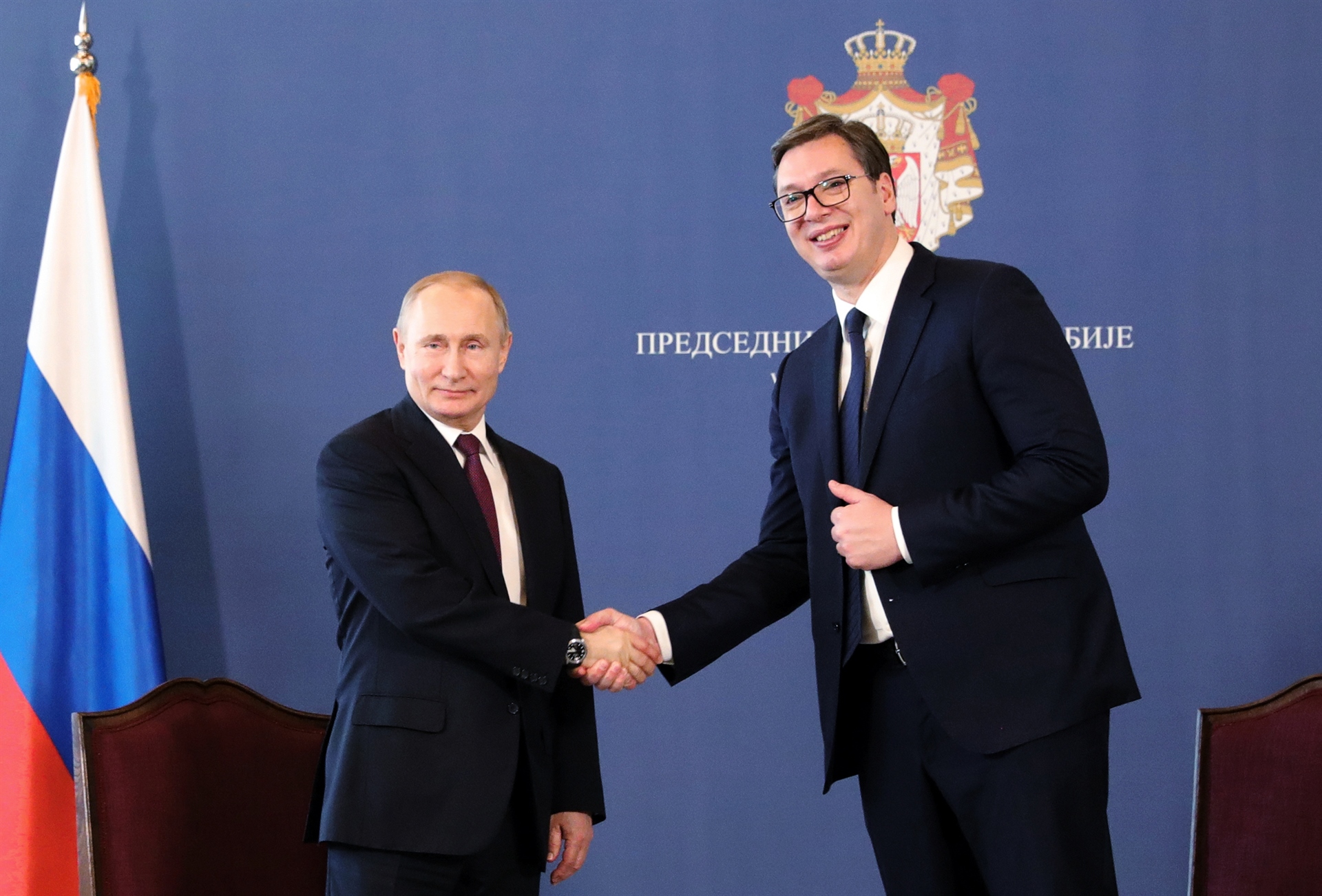 Vuçiç Putinə Rusiyanın Ukraynaya qarşı müharibəsi səbəbindən Serbiya üçün “çətinliklər”dən şikayət edib