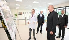 Prezident İlham Əliyev Qarabağ Universitetinin Klinikasının binasının, Tibb və sağlamlıq elmləri fakültəsinin tədris korpusunun açılışında iştirak edib