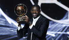 Usman Dembele "Qızıl top"un sahibi olub