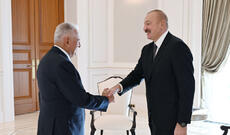 Prezident İlham Əliyev Qəbələdə Türk Dövlətləri Təşkilatının Ağsaqqallar Şurasının sədrini qəbul edib