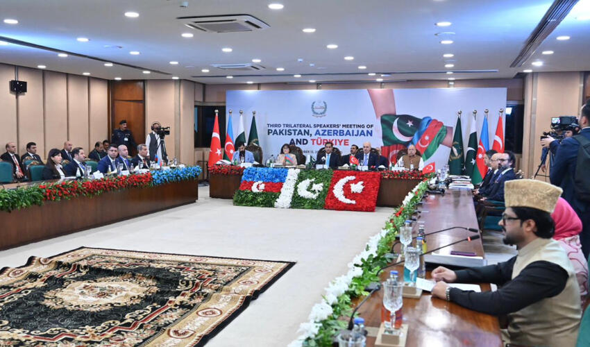 İslamabadda Azərbaycan-Pakistan-Türkiyə Parlament sədrlərinin üçüncü üçtərəfli görüşü keçirilir