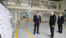 Sabirabad Sənaye Məhəlləsində toxum istehsalı müəssisəsinin fəaliyyəti ilə tanışlıq
