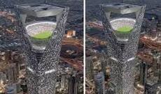 Səudiyyə Ərəbistanı  350 metr hündürlükdə asma stadion tikməyi planlaşdırır