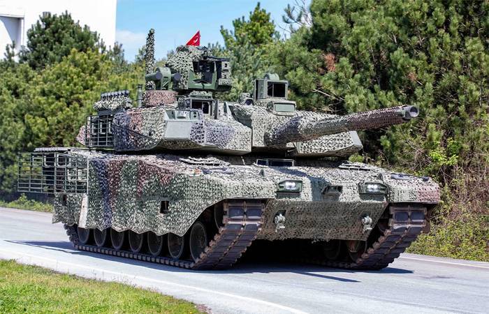 Türkiyə Silahlı Qüvvələri yerli istehsal olan “Altay”  tankı ilə silahlandı