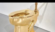 "Amerika" qızıl unitazı 10 milyon dollara hərraca çıxarılacaq