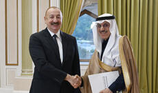 Prezident İlham Əliyev Ərəb Koordinasiya Qrupuna daxil olan üzv qurumların rəhbər şəxslərindən ibarət nümayəndə heyətini qəbul edib