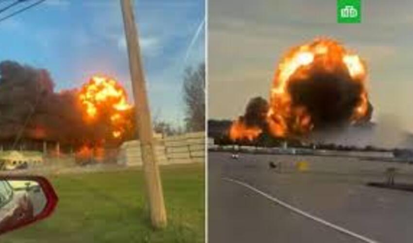 ABŞ-da yük təyyarəsi qəzaya uğrayıb, ölənlər və yaralananlar var