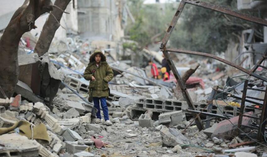 ABŞ Qəzza zolağı yaxınlığında böyük bir hərbi baza tikir