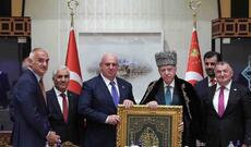 Ərdoğan Dünya Ahıska Türkləri Birliyi heyətini qəbul edib