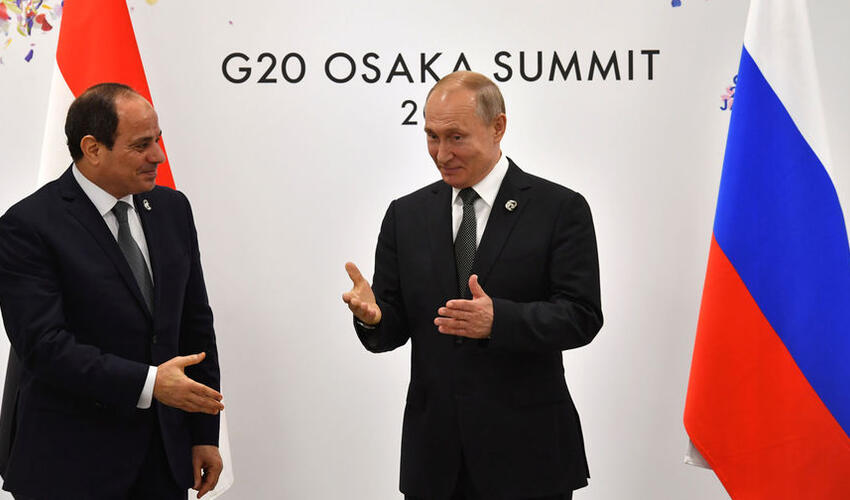 Putin və əl-Sisi Misirin ilk nüvə elektrik stansiyası üçün reaktor təzyiq gəmisinin quraşdırılmasında iştirak edəcəklər