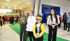 Heydər Əliyev Fondunun vitse-prezidenti Leyla Əliyeva Beynəlxalq STEAM Azərbaycan Festivalını ziyarət edib