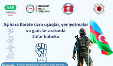 Aşihara Karate üzrə uşaqlar, yeniyetmələr və gənclər arasında “Zəfər Kuboku” turniri keçirilib