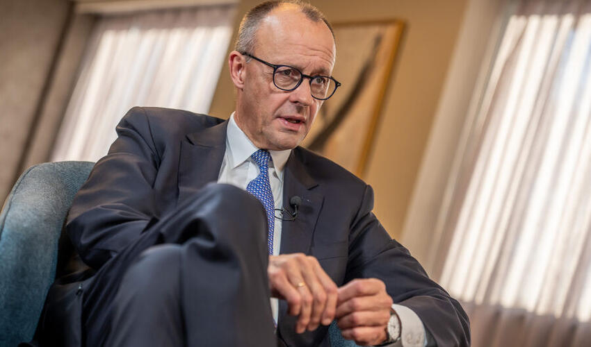 Merz ukraynalı qaçqınlarla bağlı vəziyyətdən narazılığını bildirdi