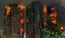 Honkonqda dəhşətli yanğına görə üç nəfər həbs edilib