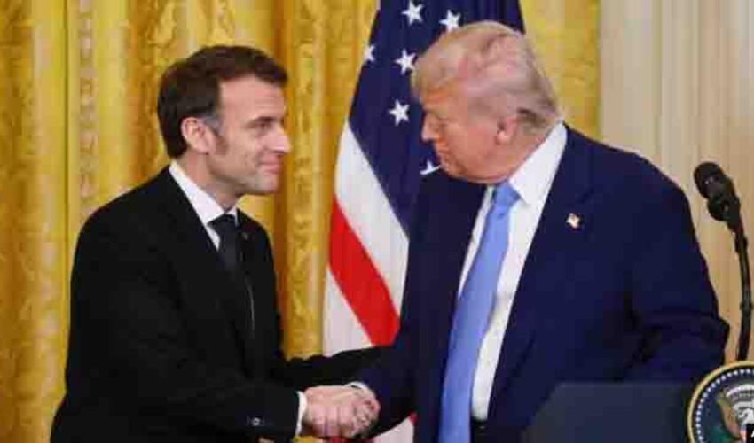 Makron Trampa Ukrayna ilə bağlı Paris danışıqları barədə məlumat verdi