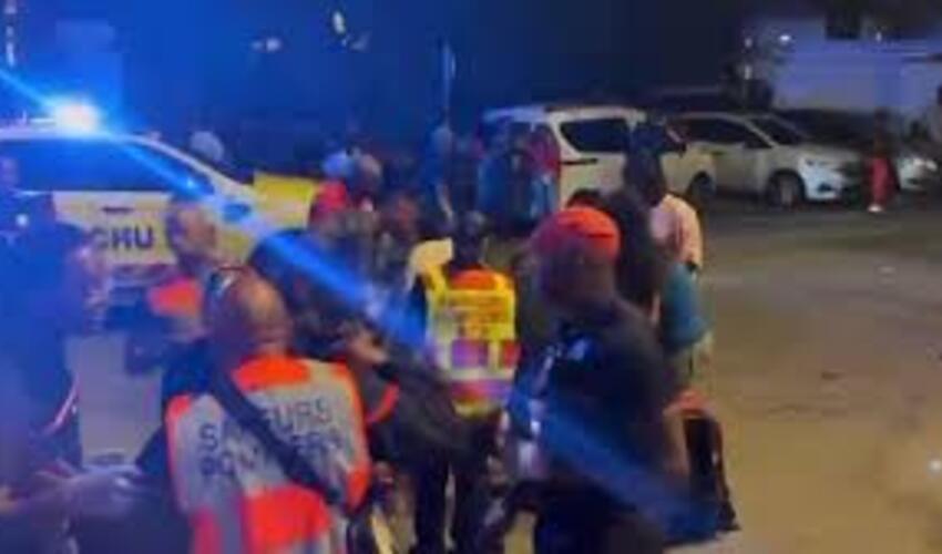 Qvadelupada izdihamın üzərinə maşın sürən sürücü sərxoş olub