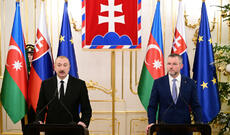 Azərbaycan Prezidenti İlham Əliyevin Slovakiya Prezidenti ilə təkbətək görüşü olub