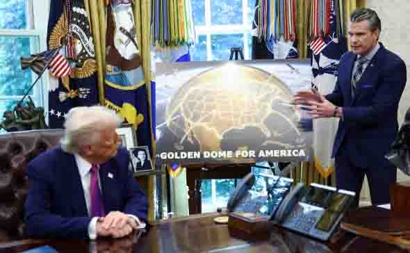 ABŞ-ın "Qızıl Qübbə" raketdən müdafiə sistemi 1,1 trilyon dollara başa gələcək