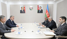 Baş nazir Əli Əsədov Rusiyanın Həştərxan vilayətinin qubernatoru ilə görüşüb
