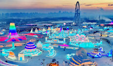 Çində dünyanın ən böyük buz və qar sərgisi başlayıb